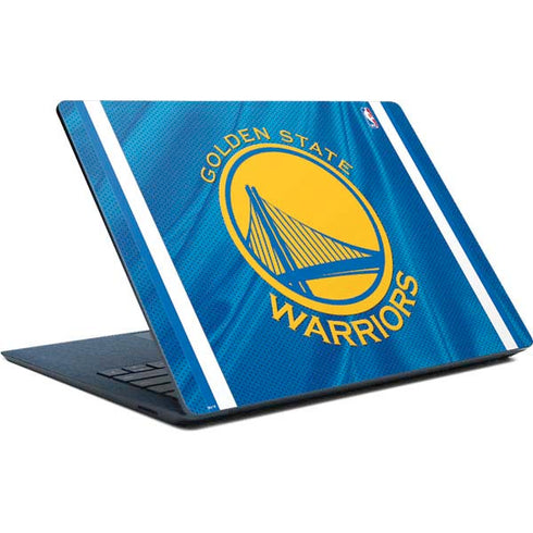 NBA Golden State Warriors Jersey Surface Laptop Skin